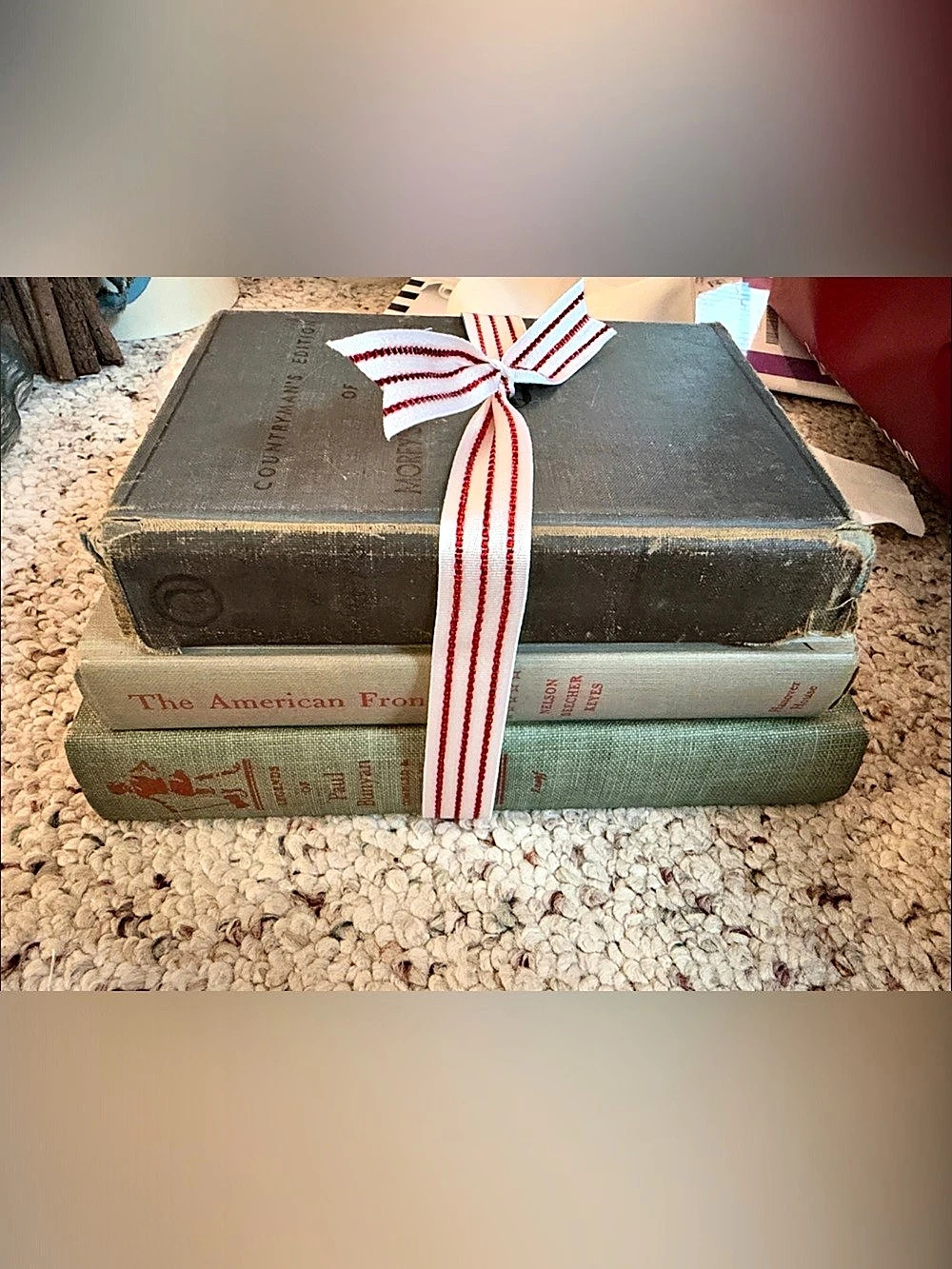 Hardcover Book Set in Green